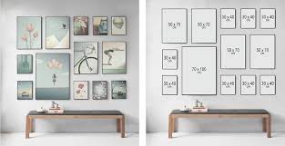 Billedvaeg Inspiration Sadan Laver Du En Billedvaeg Vissevasse Indretningsideer Galleri Vaeg Layout Ideer Boligindretning