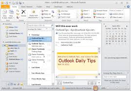 Outlook 2010 S Status Bar View Button