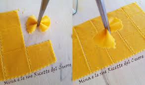 Mina E Le Sue Ricette Del Cuore Farfalle Di Pasta Fresca Con Carciofi E Salsiccia Tasty Pasta Homemade Pasta Pasta Dough