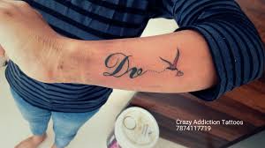 Dv With Bird Tattoo Tattoos Name Tattoos Fish Tattoos