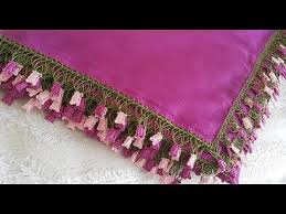 Bayram Sekeri Tig Oyasi Yapimi Embroidery Crochet Diamond Fashion