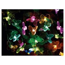 Tesco Direct Tesco Butterfly Solar Line Light 20pc
