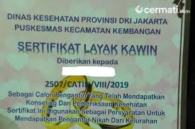 Contoh surat keterangan sakit pdf document. Cara Buat Sertifikat Layak Kawin Wajib Buat Kamu Yang Mau Nikah Di Jakarta Cermati Com