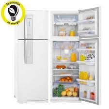 ricardoeletro com refrigerador geladeira electrolux frost free 2 portas 382 litros branca com controle de temperatura blue touch frost free geladeira walmart