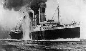 germany sinks british liner lusitania