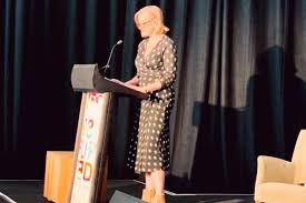 Leigh peta sales am (born 10 may 1973) is an australian journalist and author. Leigh Sales Makes Light Of Yoghurt Attack