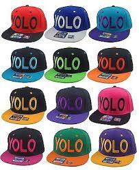 Custom Made Stylish Cool Drake Yolo Hat Snapback Flat Bill Cap Flat Bill Hats Cool Hats Flat Bill Cap