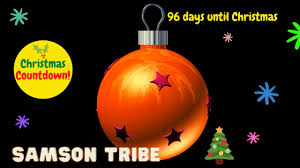 How many days until christmas 2021? Live Christmas Countdown 96 Days Till Christmas Belgium Time Youtube