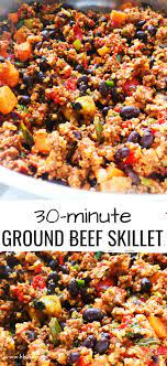 Ground Beef Dinner Skillet Recipe Easy Healthy Her Highness Hungry Me Recipe Dinner With Ground Beef Ground Beef Recipes Healthy Healthy Ground Beef