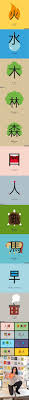 Kanji As Playful Illustrations Japanese Language Learn Japanese Learn Chinese