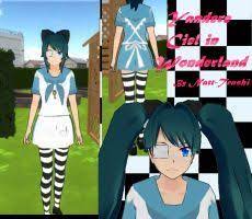 Yandere Ciel In Wonderland By Natt Tenshi Yandere Yandere Simulator Pikachu