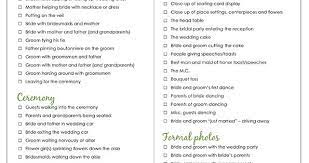 Popsugar before you head over to the registry department store of your choice, be sure to print off a wedding registry checklist. Wedding Photography Checklist Printable Wedding Photography Shot List Weddings At Repinned Net
