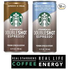 12 Pack Of 6 5oz Starbucks Doubleshot Espresso Cream 11 98 Free Shipping Or 10 38 With 5 Amazon Subscribe Save Discounts Heavenly Steals