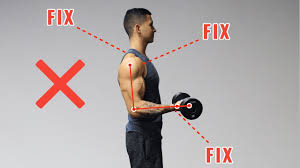 Lower your upper body by spreading your arms out to the side. How To Get Bigger Arms Fast 4 Science Based Tips Youtube