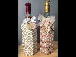 Wine Bottle Box Or Wine Bottle Holder C An A4 Card Gift Box Tutorial Youtube Wine Bottle Box Wine Bottle Gift Bag Wrapped Wine Bottles