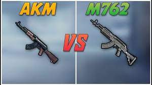 Akm Vs M762 Which Gun Is Better In Pubg Mobile