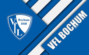 Vfl bochum is playing next match on 16 may 2021 against 1. Download Wallpapers Vfl Bochum 1848 Fc Logo 4k German Football Club Material Design White Blue Abstraction Bochum Germany Bundesliga 2 Football For Desktop Free Pictures For Desktop Free