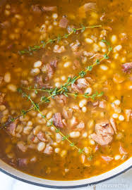 Cook at high pressure 40 minutes, and then let the pressure release naturally for 20 minutes. Nana S Epic Navy Bean Ham Bone Soup Video A Spicy Perspective