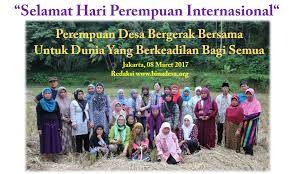 Kami mengucapkan selamat hari wanita dunia atau happy international women's day! Selamat Hari Perempuan Internasional 2017 Bina Desa