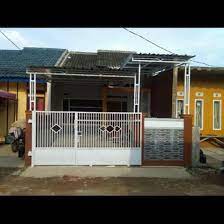 Pagar minimalis rumah type 30/60. Perumahan Subsidi Type 30 60 Double Dinding Cileungsi