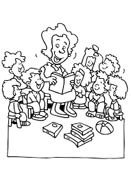 Once you find a printable coloring page you love, you want to make sure to use a set of colored pencils that you love. Teachers And Kids Coloring Pages Coloring Pages For Kids School Coloring Pages Free Coloring Pages
