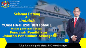 Logo jpn selangor ini disediakan untuk kegunaan jabatan agensi di bawah kpm, pejabat pendidikan daerah, sekolah serta syarikat korporat, ngo dan. Selamat Datang Kepada Tuan Haji Izmi Ppd Hulu Selangor Facebook