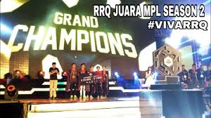 Itu tadi prediksi juara mpl id season 7 menurut om wawa. Moment Rrq Juara Mpl Season 2 Mobile Legends Indonesia Youtube