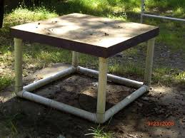 Diy Pvc Agility Table Dog Playground Dog Training Dog Agility Course