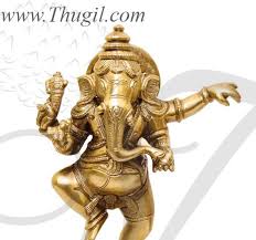 Check spelling or type a new query. 7 2 Dancing Ganesha Brass Nritya Ganapati Statue In Dance Posture