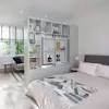 A masculine studio apartment can easily be. 1