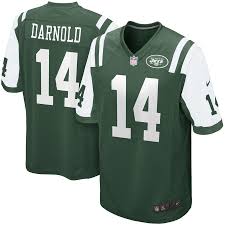 Men S New York Jets Sam Darnold Nike Green Game Jersey Avec Images Revisions Nike Tenue