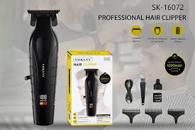 Машинка для стрижки волос SOKANY SK-16072 с аккумулятором 1200 мАч и  двухпозиционным переключателем