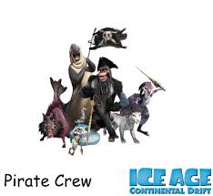Continental drift (also called ice age 4: Pirate Crew In Ice Age Continental Drift In 2021 Continental Drift Ice Age Animation Film