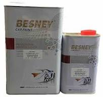 BESNEY AG-666 SUPER SPEED FAST CLEARCOAT WITH AG-667 HARDENER (4:1 GALLON  KIT)