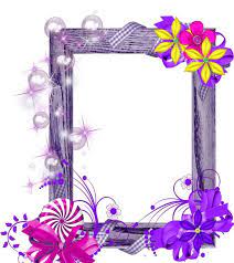 Pin By Emma Erediano On Purple Frames Flower Frame Png Flower Frame Frame