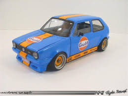Vw Golf Mk1 Au 1 18 De Marque Solido Modifs Kit Carrosserie Portes Elyptiques Pot D Echappement Li Peinture Interieur Peinture Exterieure Golf Mk1