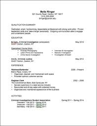sample resumes suny canton