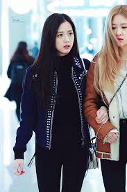 Jisoo Blackpink 181208 Icn To Shanghai Blackpink Fashion Fashion Blackpink
