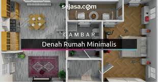Langsung saja penuhi inspirasi desain rumah minimalis ruangan dalam untuk rumah anda. 17 Gambar Denah Rumah Minimalis Keluarga 3 Kamar Sejasa Com