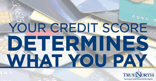 Your Credit Score Determines What You Pay
