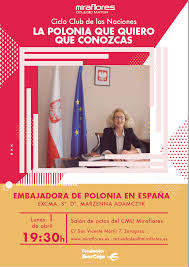 +34 91 583 83 10 / 11. Conferencia De La Embajadora De Polonia En Espana Agenda Zaragoza Actividades Ocio Y Eventos