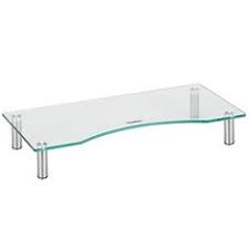 These monitor stands are super versatile, improve posture and help reduce eye and neck strain. 16 Glass Monitor Stand Ideas Monitor Stand Monitor Standing