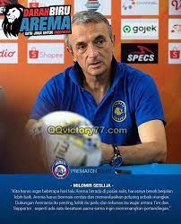 Milo Motivasi Pemain Arema Harus Lebih Besar Dari Aremania Motivasi Peringatan Latihan