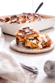 Add 4 slices of bread in a single layer and let soak 1 minute. Baked Creme Brulee French Toast Recipe Little Spice Jar