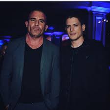 Legends Of Tomorrow Photo Wentworth Miller Prison Break Dominic Purcell Prison Break