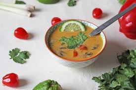 Soupe Thai Lait De Coco Citronnelle Aux Legumes Soupe Thai Lait De Coco Citronnelle