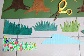 Forest Collage Kids Crafts Fun Craft Ideas