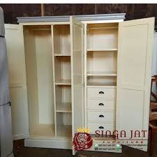 Kalau di eropa atau inggrisnya lemari pakaian biasa disebut armoire atau wardrobe. Jual Lemari Pakaian Minimalis Kayu Jati Modern Berkualitas