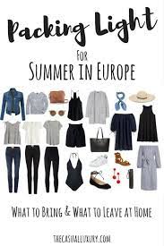 Packing Light European Summer Edition The Casual Luxury Europe Outfits Travel Outfit Summer Europe Travel Outfits