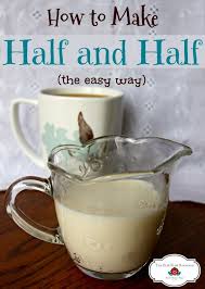 How To Make Half And Half Making Half And Half At Home Is So Easy There S Nothing Like A Big Cup O Half And Half Cream Half And Half Recipes No